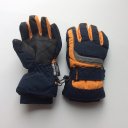 Fingerhandschuhe dk-blau/orange, Thinsulate 