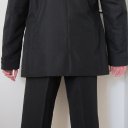 4 tlg Anzug Gr.170 schwarz Sakko Weste Hose Hemd