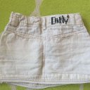 Mädchen DKNY Rock weiß 104 Sommerrock